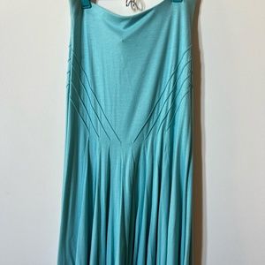 TSD Two Star Dog Blue Midi Skirt NWT